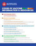 Thumbnail of COVID-19 Information and Resources (English)
